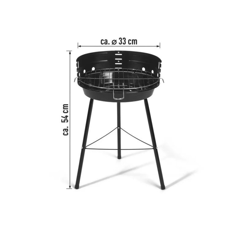 Гриль садовий складаний GrillMeister 38х32,5х54см