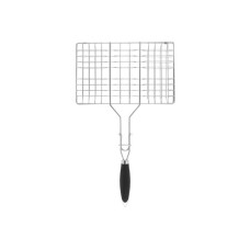 Решітка нержавіюча прямокутна для гриля - барбекю Grill Meister 35х22см