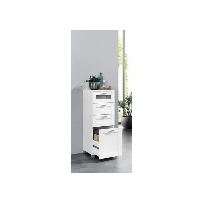 Комод Livarno 37х98х35см Білий матовий