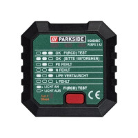 Тестер для розеток PARKSIDE PSSFS 3 A2