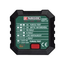 Тестер для розеток PARKSIDE PSSFS 3 A2
