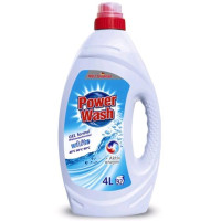Гель для прання білих тканин Power Wash white 4л, 92 прання