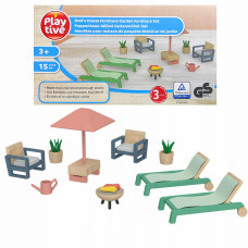 Дитячий ігровий комплект меблів PlayTive 15 предметів