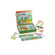 Магнитная головоломка, пазлы Животные PlayTive 80 деталей